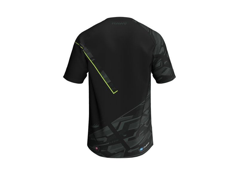 RAWV Dirt Jersey – Adults · Short sleeve, back view