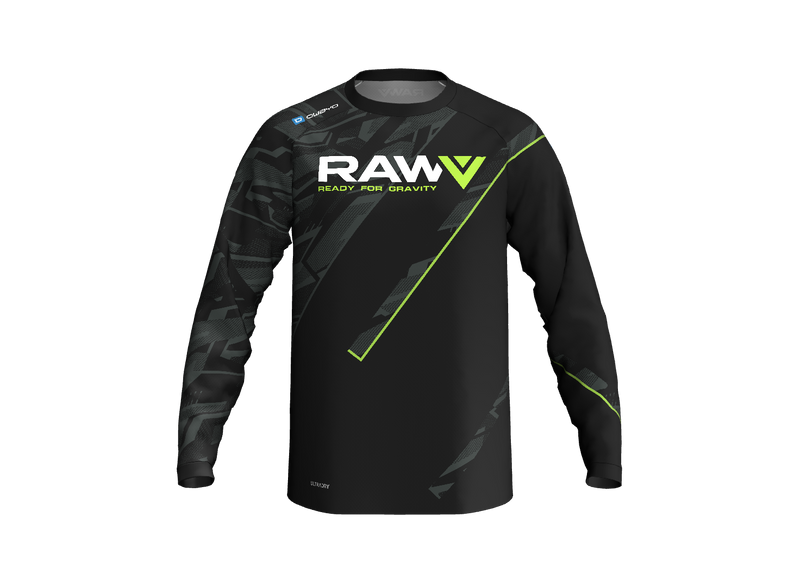 RAWV Dirt Jersey – Adults · Long sleeve, front view